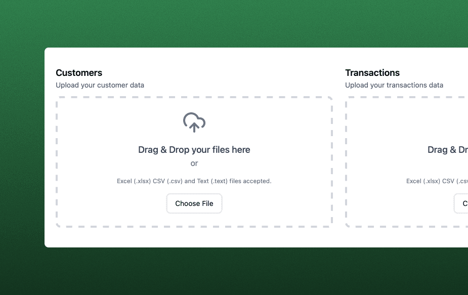 Drag and Drop Reporting Tool