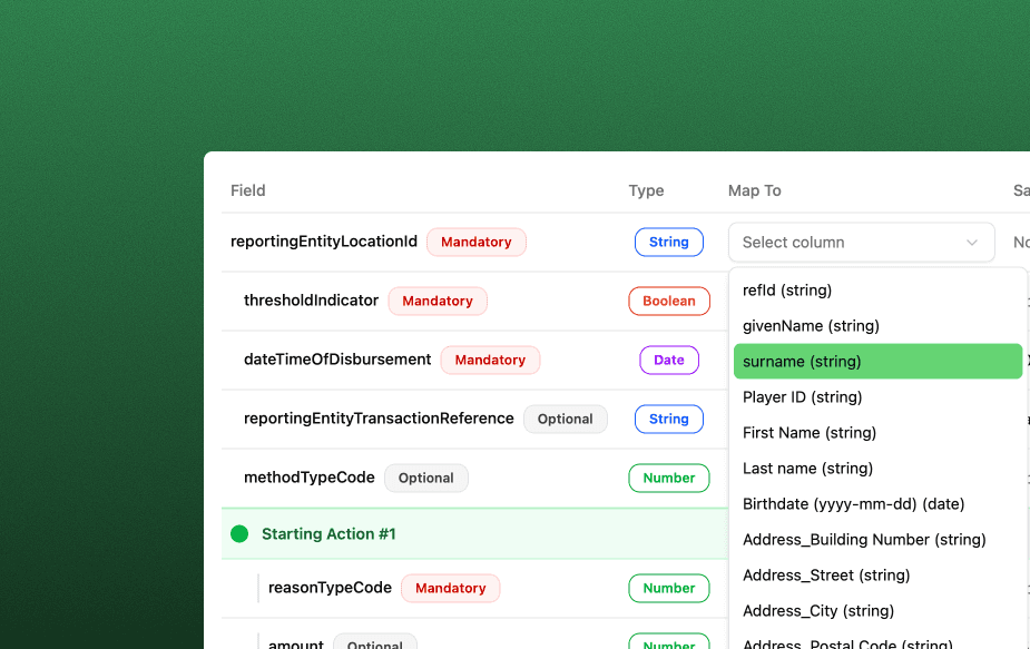 Flexible Data Mapping